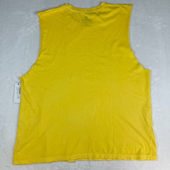 Soul Cycle Sleeveless T Shirt Womens Size XXL Yellow Workout Running Cyling - Picture 6 of 8